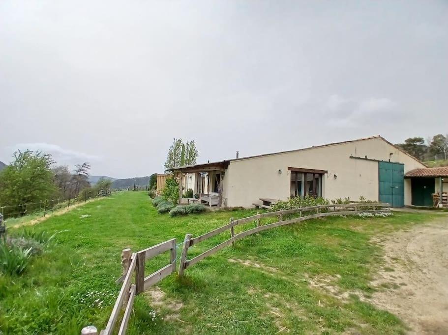 Bright Loft With Mountain And Nature View Sougraigne Exterior photo